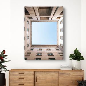 Wall Art - Square Sky Formed Buildings