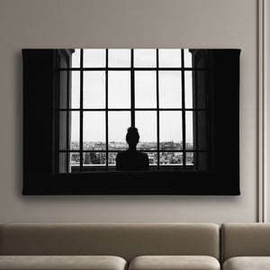 Canvas Wall Art - Window View