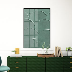 Wall Art - Green Textured Paint