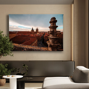 Wall Poster - Salamanca Cathedral and Old Town View 