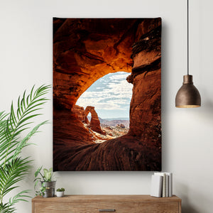Canvas Wall Poster -  Arches of National Park 