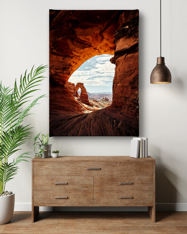 Canvas Wall Poster, Arches of National Park, Wall Art