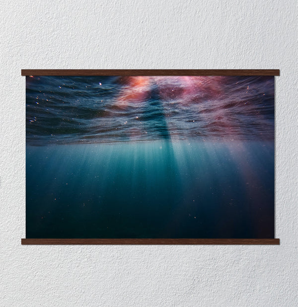 Canvas Wall Poster, Under ther Water, Wall Art