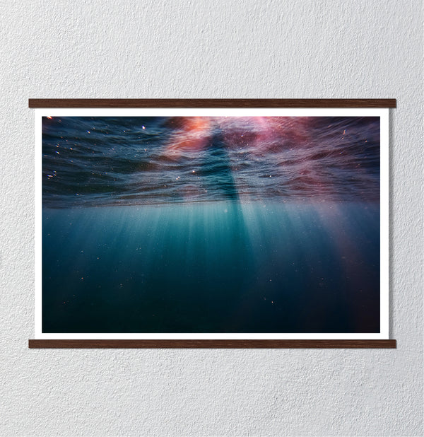 Canvas Wall Poster, Under ther Water, Wall Art