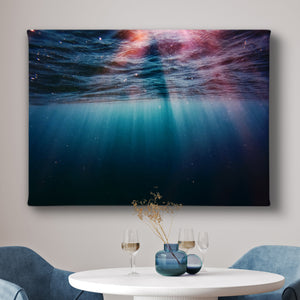 Canvas Wall Poster -  Under ther Water 