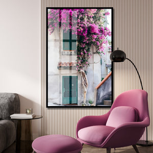Wall Poster - Pink Flowers 