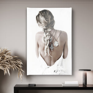 Wall Art -  Woman Hairstyle  Poster