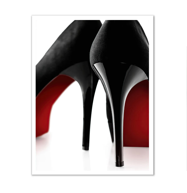Canvas Wall Art, Louboutin, Nude Wall Poster