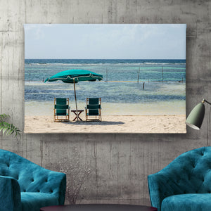 Canvas Wall Art - Beach and Ocean