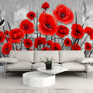  Red Poppy Flowers Wallpaper
