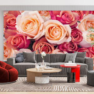  Multicolored Roses Wallpaper
