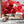 Flower Wallpaper, Non Woven, Red Rose Flowers Wallpaper, Red Heart Wall Mural