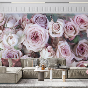  Purple Rose Flowers Wallpaper