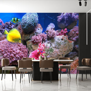 Reef Aquarium - Underwater Sealife Wallpaper | Ocean Wallpaper Mural