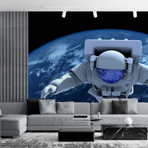 Astronaut in Space Wallpaper