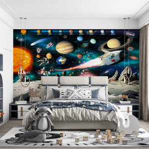 Deep Space Adventure Mural