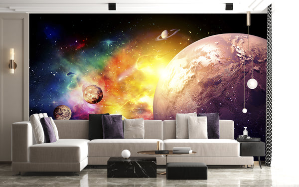 Mysterious Planet Wall Mural