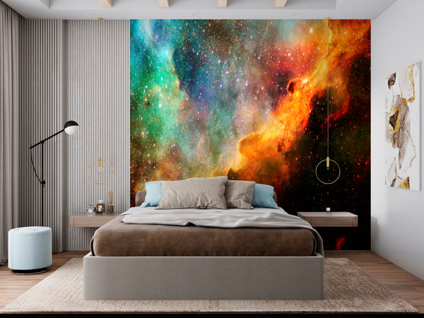 Galaxy in Outer Space Wall Mural