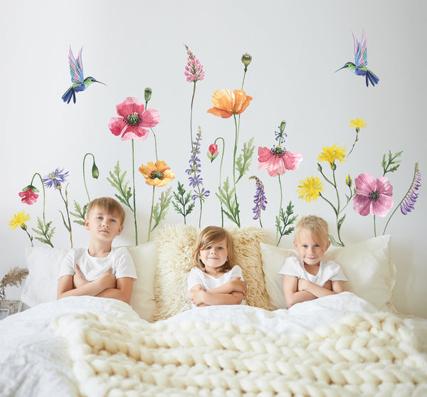 Floral Wall Decals For Nursery