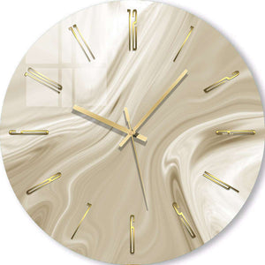 Photo Wall Clock | Gently cream shades 