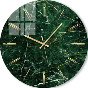 Personalized Wall Clock Forest Depth 