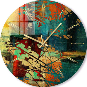 Customized Wall Clock | Abstract background 