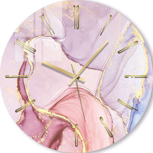 Customized Clock Photo | Soft pink shades 