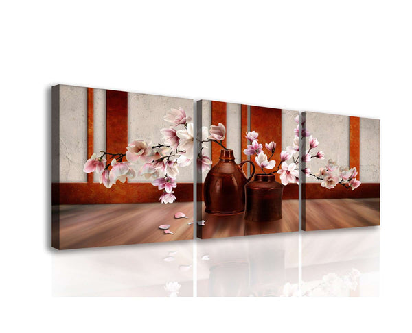 Multi Panel Canvas Wall Art  -  Sakura