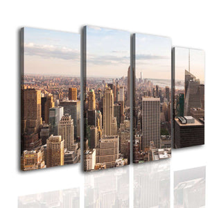 Multi Picture Canvas  -  Morning in New York