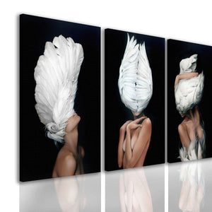 Multi Canvas Wall Art  -  Mysterious Angel