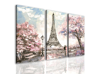 Multi Canvas Wall Art | Modular Paintings Made From 3 Pieces