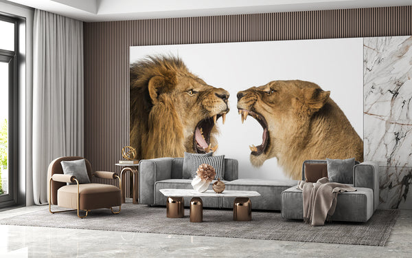  Roaring Lion Animals Wallpaper