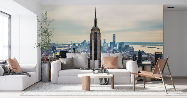 City Murals for Walls -  Empire State Building Wallpaper