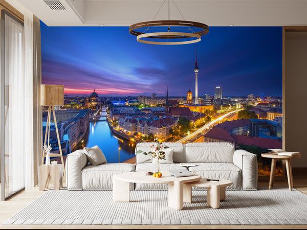 Country Wallpaper for Walls -  Berlin City Skyline Wallpaper