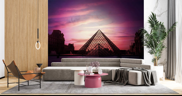 Country Wallpaper Murals - Louvre Museum Wallpaper