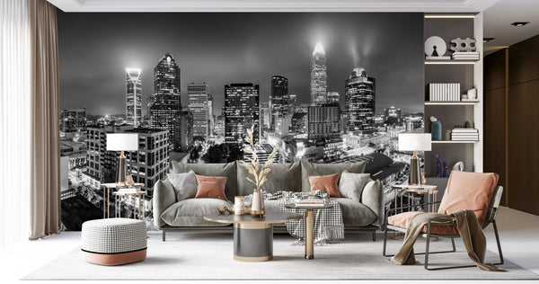 Country Theme Wallpaper -  Black And White City Wallpaper