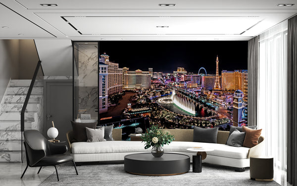 Cityscape Wall Mural -  Las Vegas Nevada Wallpaper