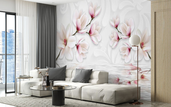  Pink Magnolia Flowers Wallpaper