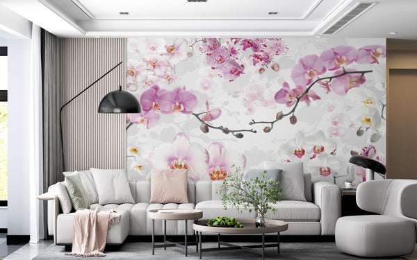  Multi-colored Orchids Wallpaper