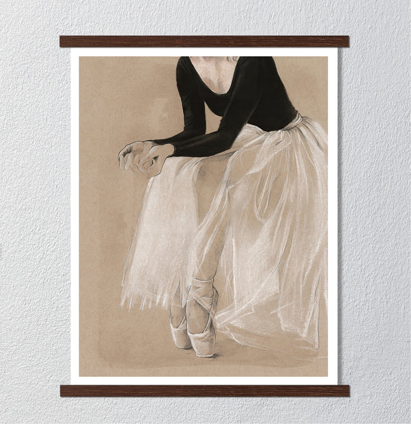 Canvas Wall Art, Ballerina, Wall Poster