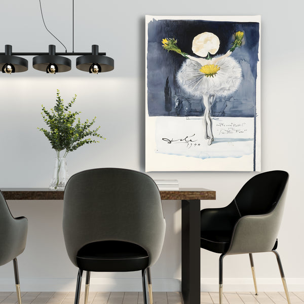 Canvas Wall Art, Dandelion Dance, Wall Poster