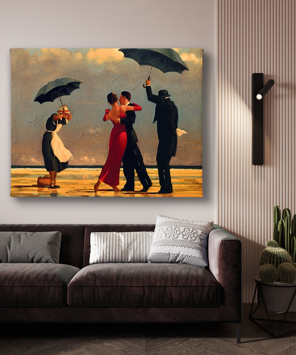 Canvas Wall Art, "The Singing Butler" - Jack Vettriano, Wall Poster