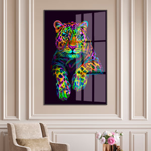 Wall Poster - Neon Leopard