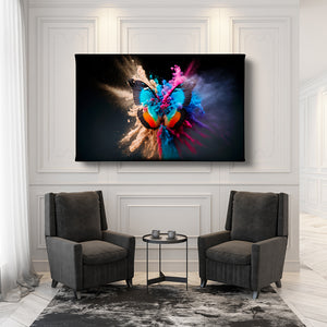 Wall Poster - Colorful Butterfly 