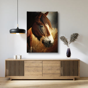 Wall Poster - Brown Horse