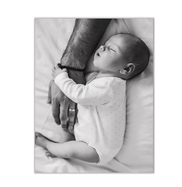 Canvas Wall Art, Dad Hands, Wall Poster