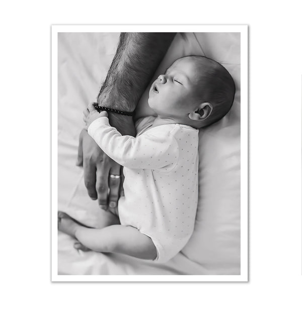 Canvas Wall Art, Dad Hands, Wall Poster