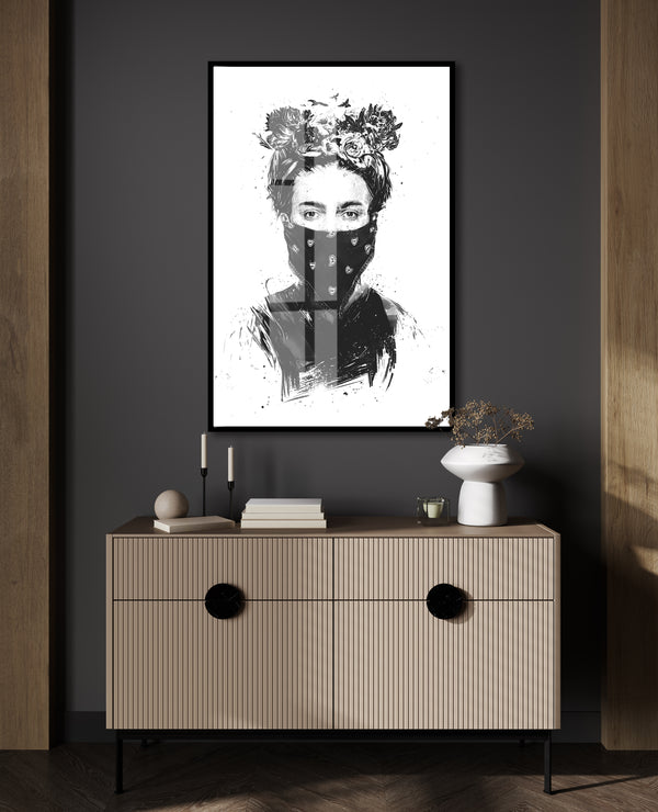 Wall Art, Rebel Girl, Wall Poster