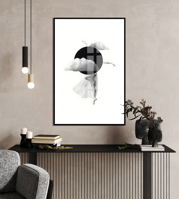 Wall Art, Modern Abstract Dancer, Wall Poster