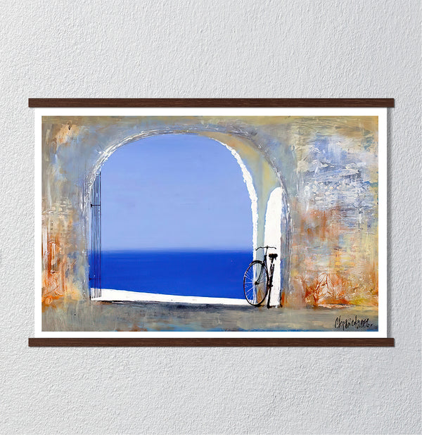 Canvas Wall Art, Oilpainted Sea View, Wall Poster